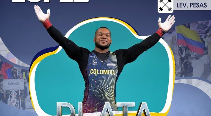 Yeison López, espectacular: medalla de plata en los 89 kilos de las pesas de los Juegos Olímpicos 2024