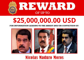 EE.UU. aumenta a 25 millones de dólares la recompensa por la captura de Nicolás Maduro