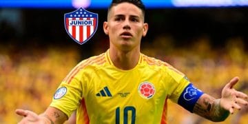 ¿James Rodríguez se aleja del Junior? Nueva información cambiaría el rumbo del colombiano