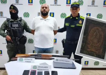 Una pintura de la Virgen puso fin a la persecución de ocho años contra un presunto narcotraficante que operaba entre Medellín y la región Caribe.