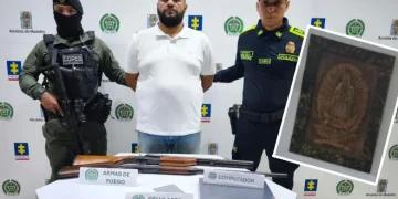 Una pintura de la Virgen puso fin a la persecución de ocho años contra un presunto narcotraficante que operaba entre Medellín y la región Caribe.