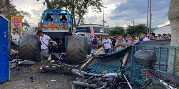 Identifican a la mujer que atropelló a varias personas en exhibición de Monster Truck en Popayán: surgen imágenes previas a la tragedia.
