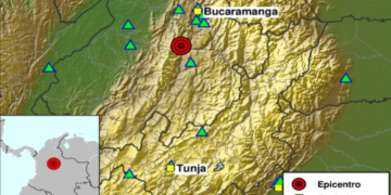 Reportan fuerte temblor en Colombia durante la tarde de este jueves 3 de septiembre: el Servicio Geológico confirmó el epicentro