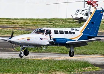 Autoridades localizan indicios de la avioneta desaparecida durante vuelo entre Chocó y Bogotá