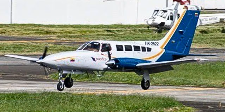 Autoridades localizan indicios de la avioneta desaparecida durante vuelo entre Chocó y Bogotá