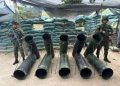 Autoridades hallaron más de 100 kilos de explosivos que serían del ELN en Charta, Santander, poco antes de la visita del presidente De La Espriella al departamento.