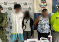 La Armada capturó a alias La Tía, señalada de coordinar puntos de venta de droga del Clan del Golfo en Bahía Solano, Chocó.