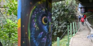 El sendero turístico que conduce a las montañas de Bogotá y que Galán recuperó con una inversión de $600 millones