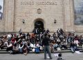 Museo Nacional: colectivos convierten la protesta en una jornada de clases sobre derechos sexuales y reproductivos